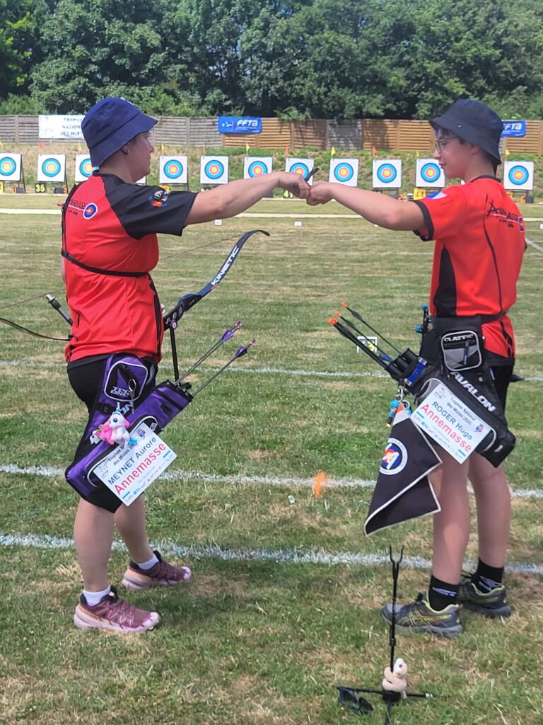 Hugo et Aurore au Trophée National des Mixtes 2025 : une belle aventure à Chennevières !